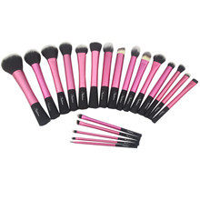 Sedona 20pcs Soft Hair Pink Cosmetic Complete Set, Professional High Quality For Gift,